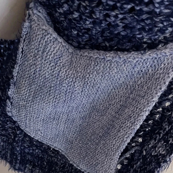 Lou & Grey cotton blend both knit cardigan pockets fall furry classic casual - Picture 9 of 9